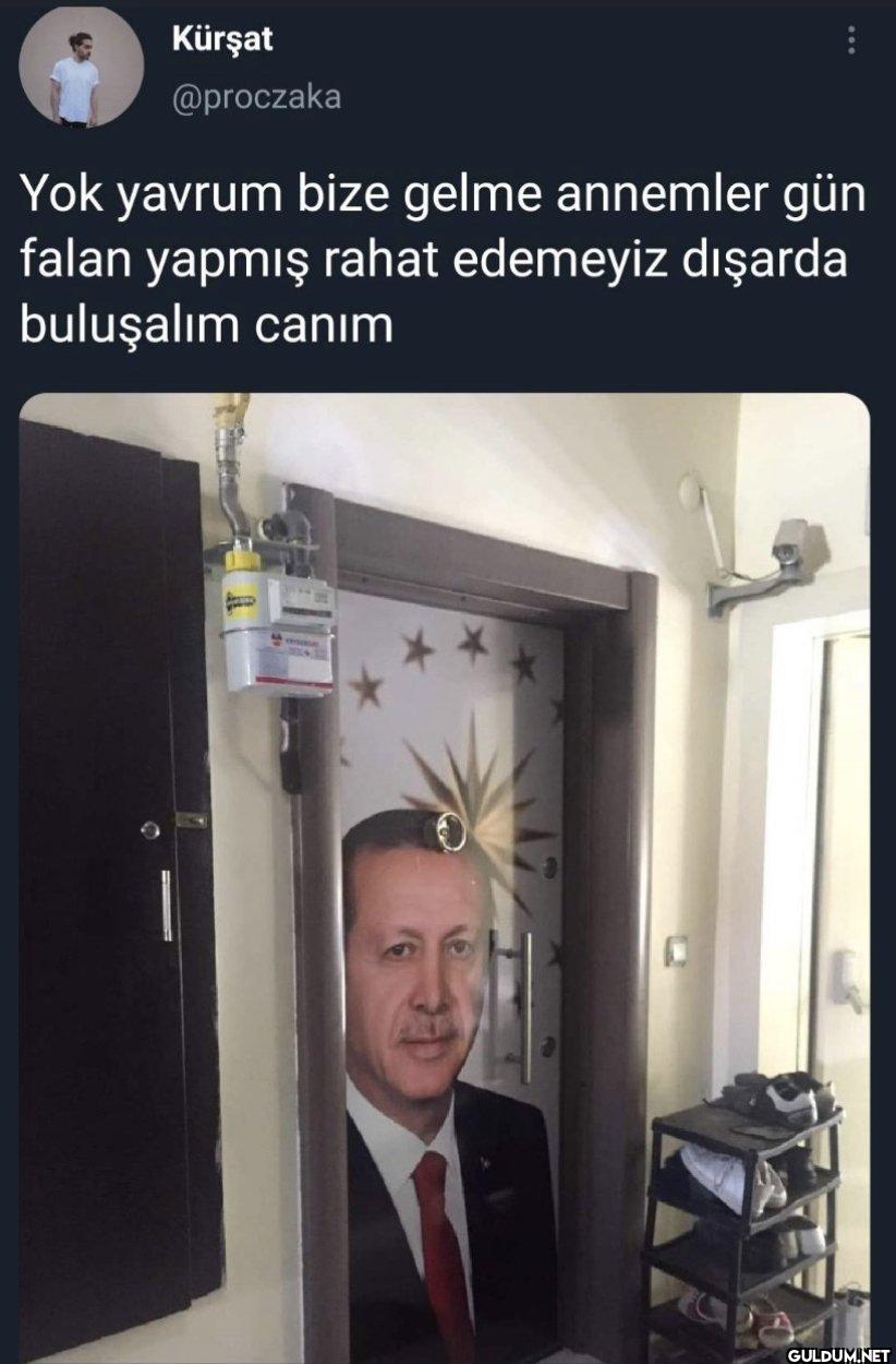 Yok yavrum bize gelme...