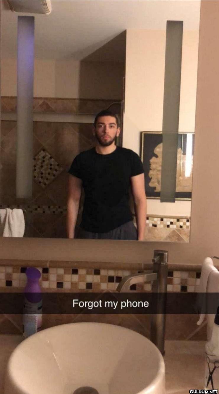 Forgot my phone