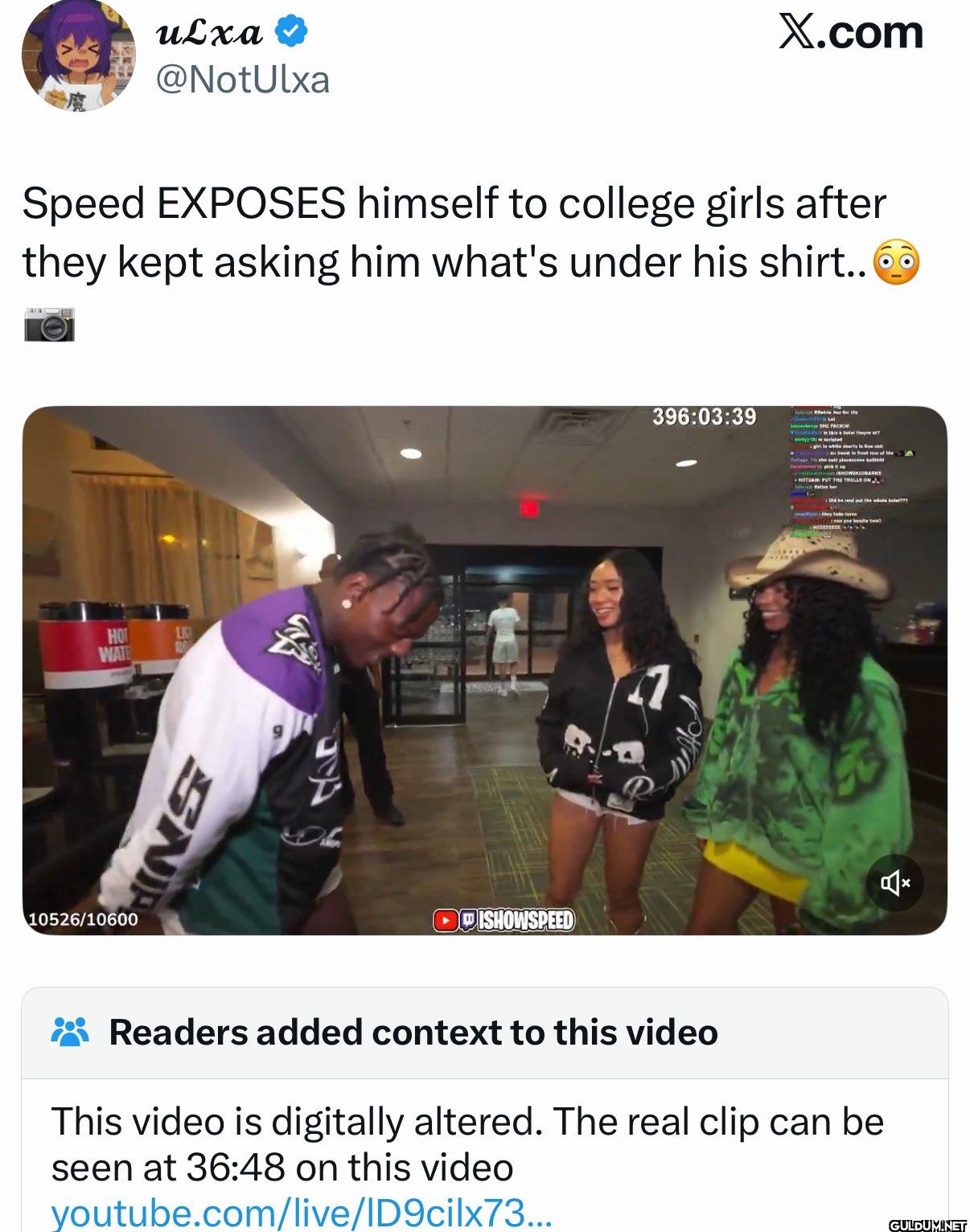 X.com Speed EXPOSES...