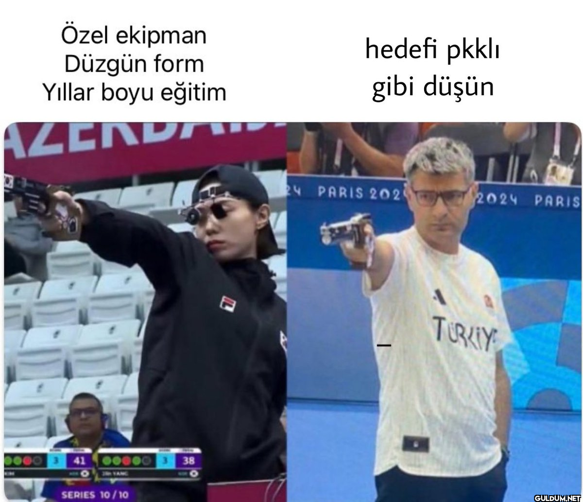 Özel ekipman Düzgün form...