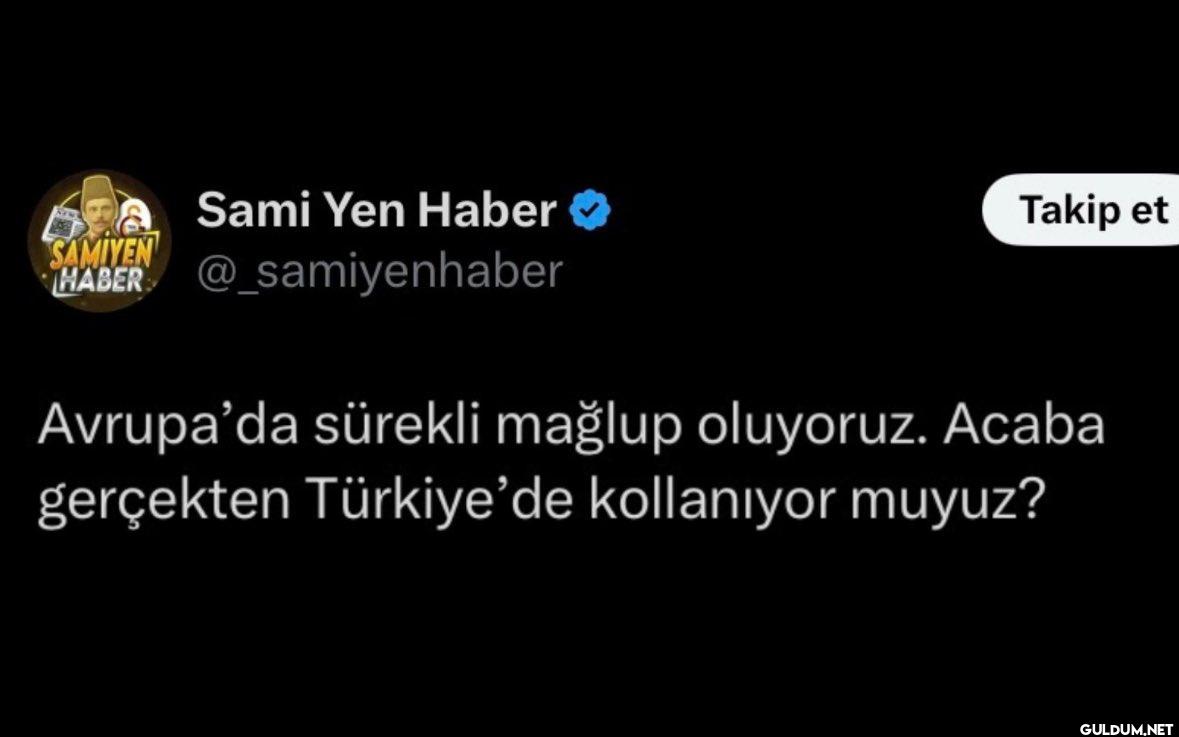 Acaba mı? 😅🤭 Sa Sami Yen...