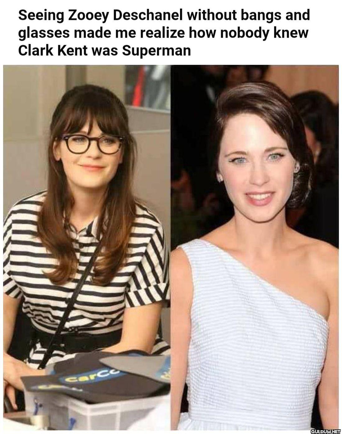 Seeing Zooey Deschanel...