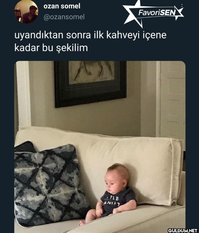 FavoriSEN uyandıktan sonra...