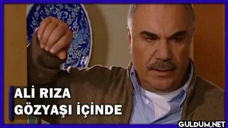 ALI RIZA BEY'İN HİÇ KEYFİ...