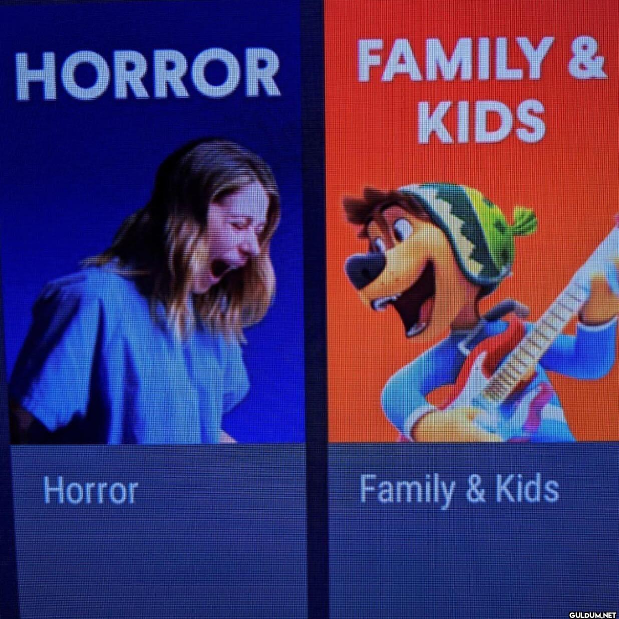 HORROR FAMILY & KIDS...