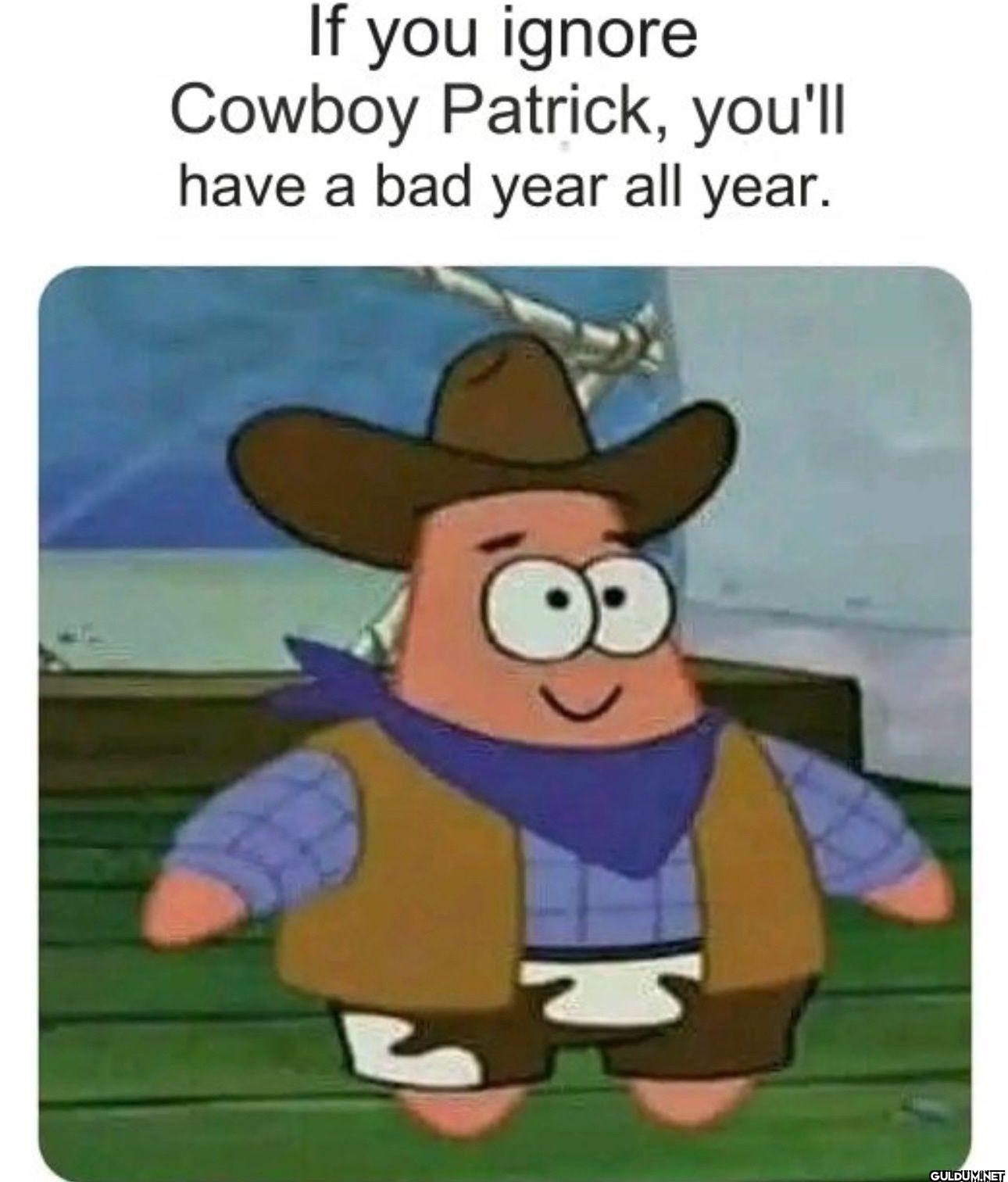 If you ignore Cowboy...