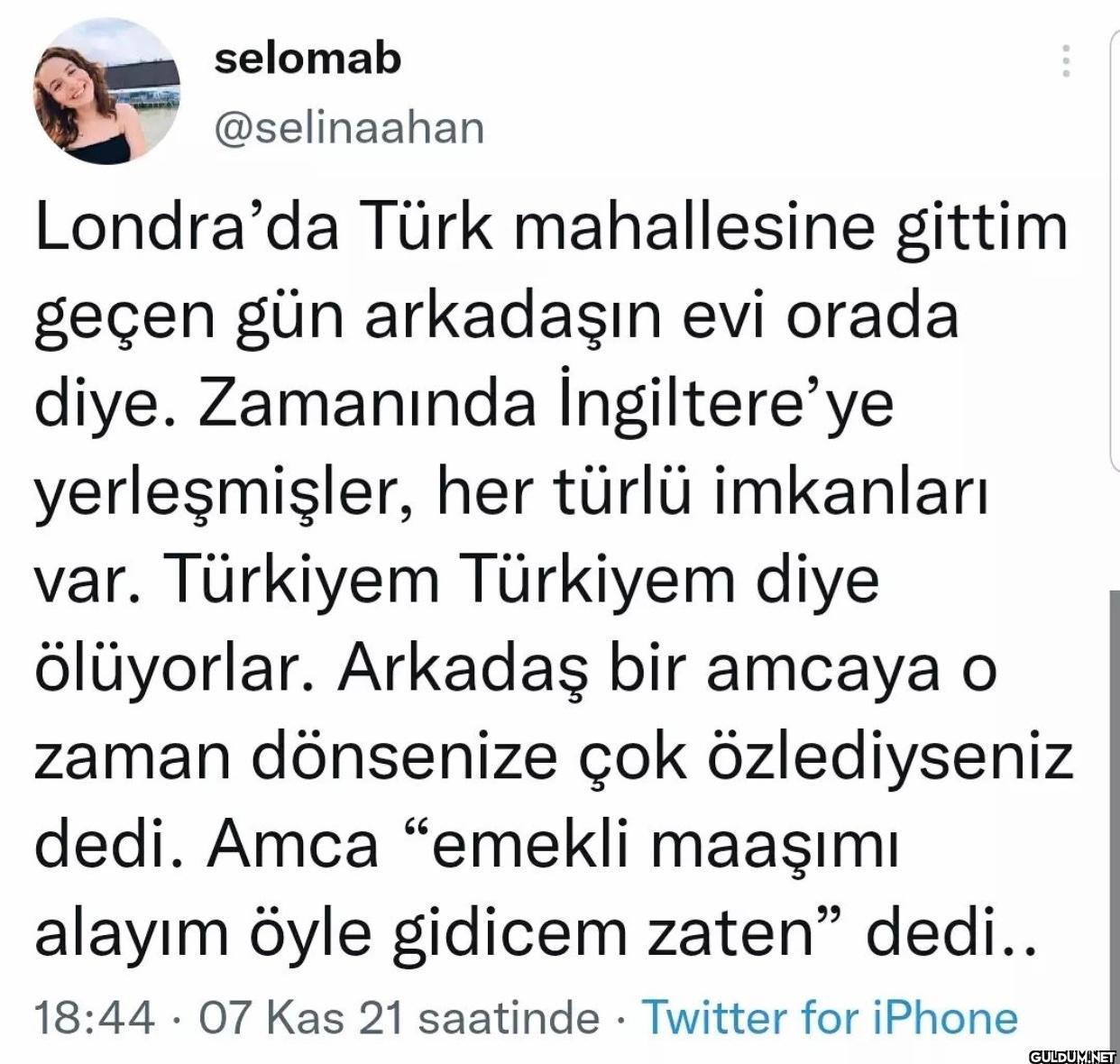 Londra'da Türk mahallesine...
