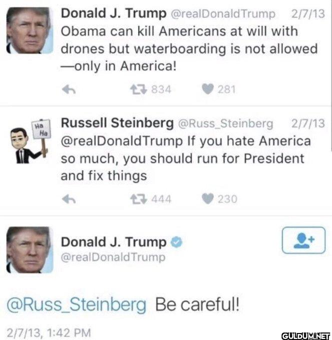 Be careful.    F Ha Ha...