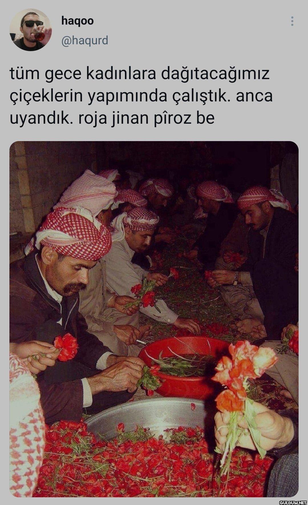 tüm gece kadınlara...