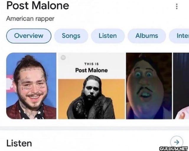 Post Malone American...