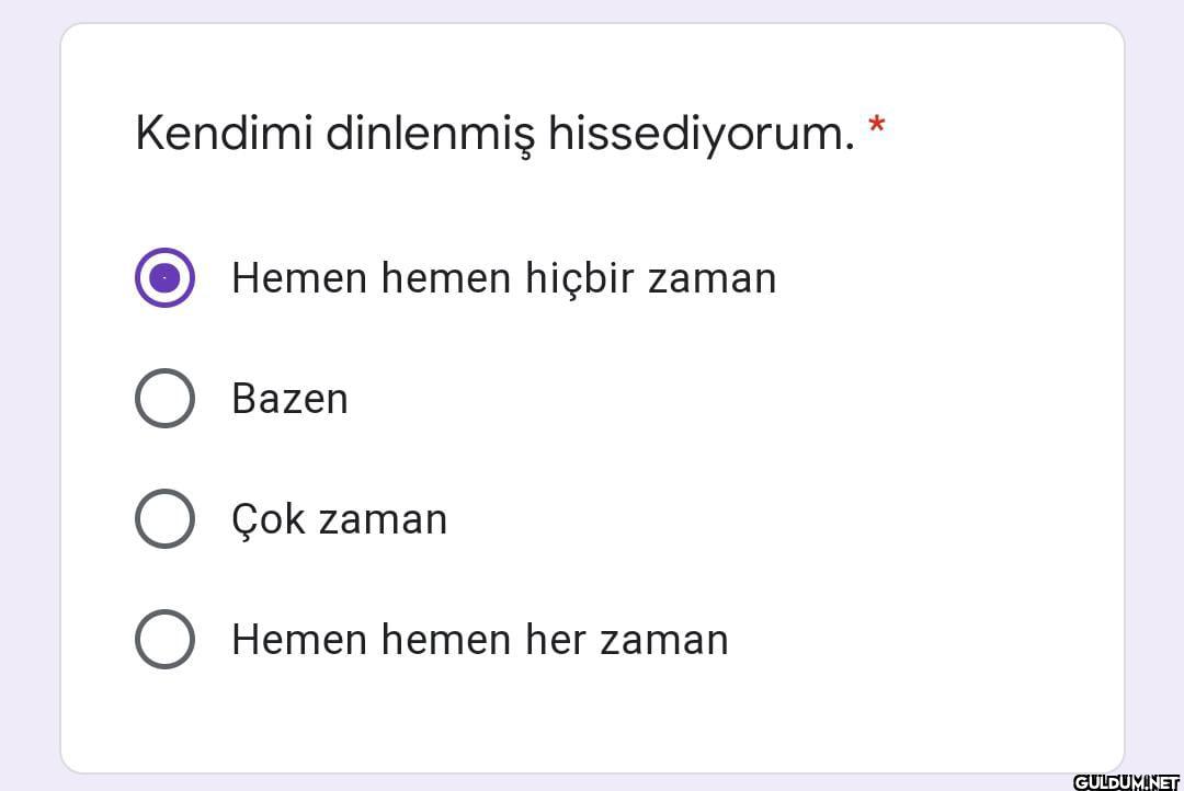 Kendimi dinlenmiş...