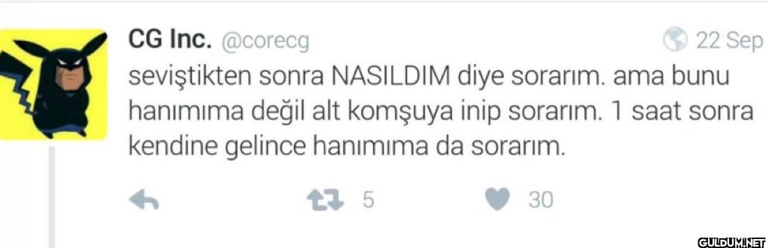 22 Sep seviştikten sonra...