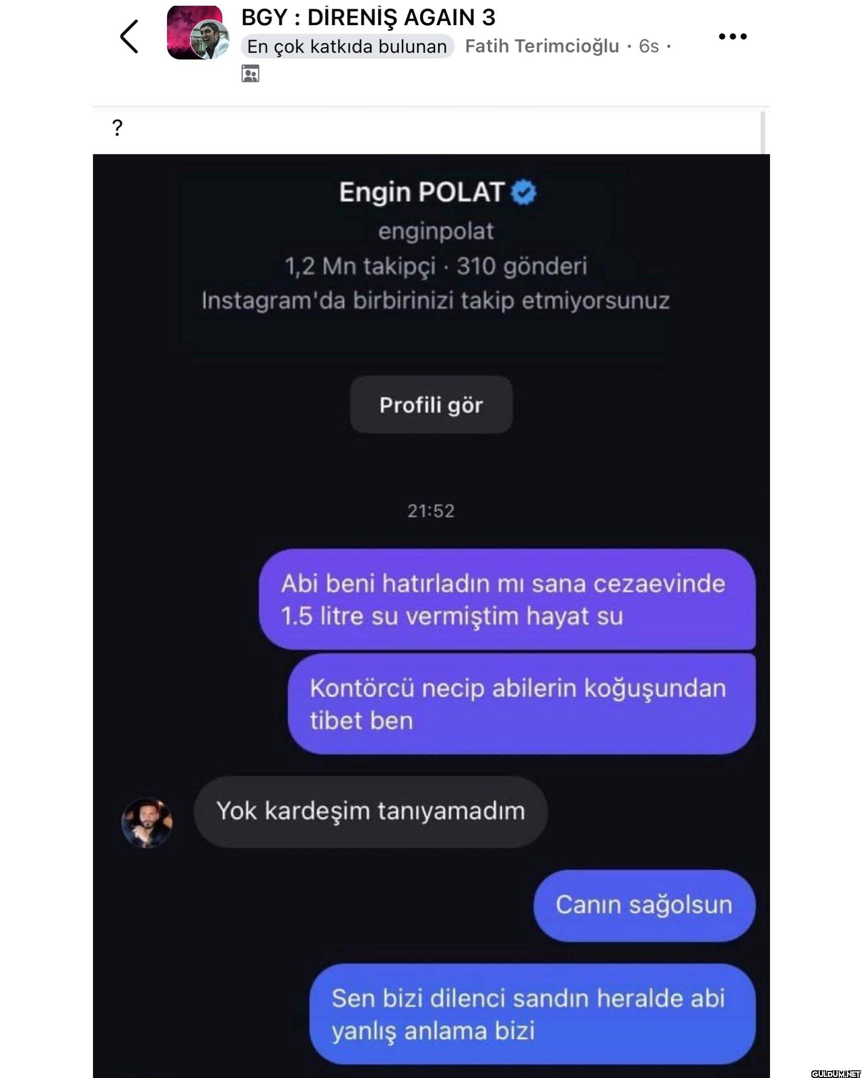 Engin abi    ? BGY:...