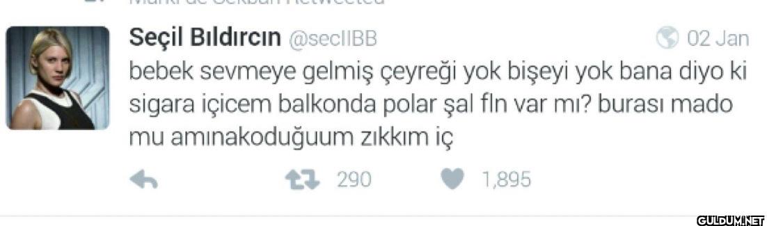 bebek sevmeye gelmiş...
