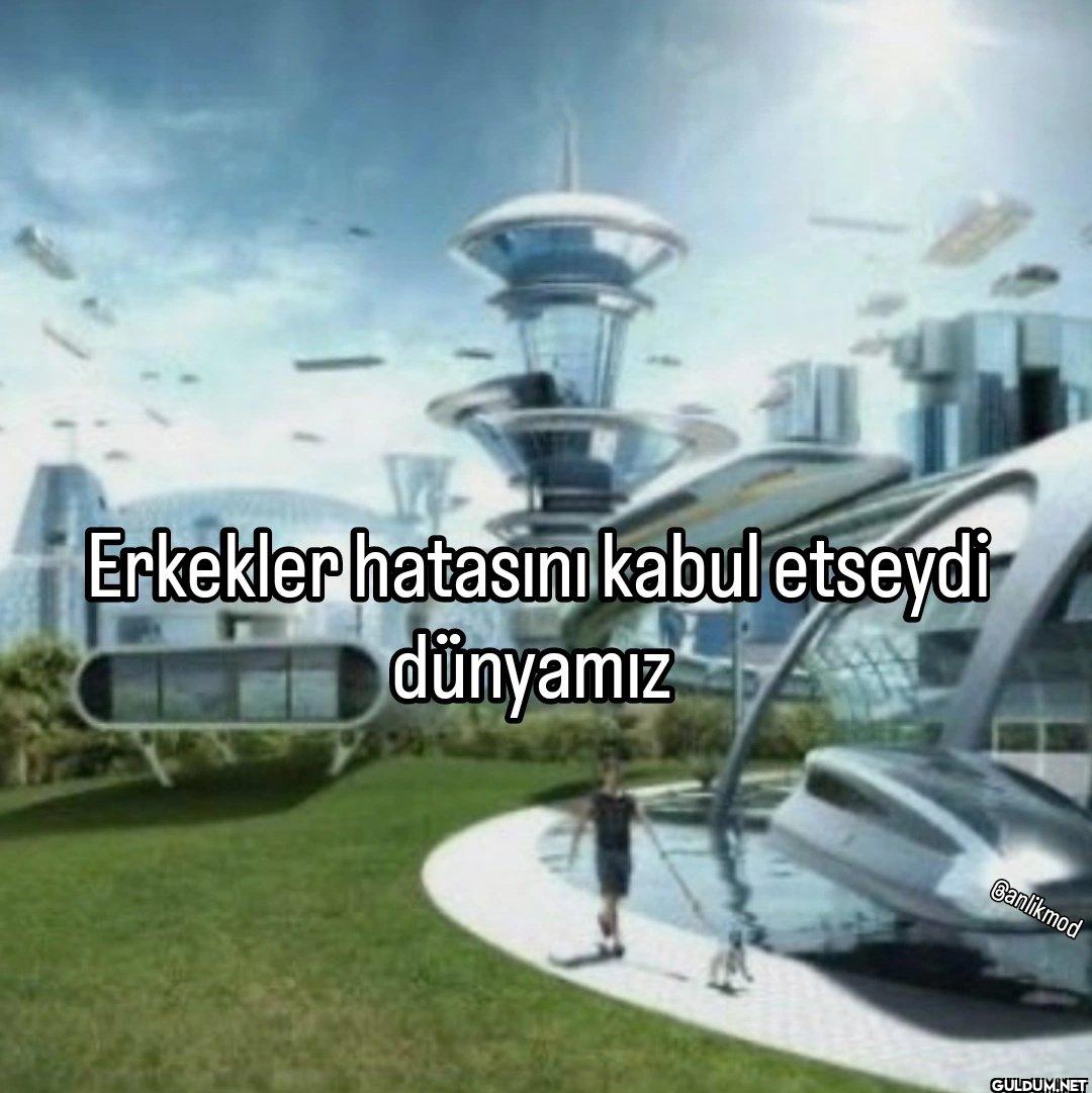 Erkekler hatasını kabul...