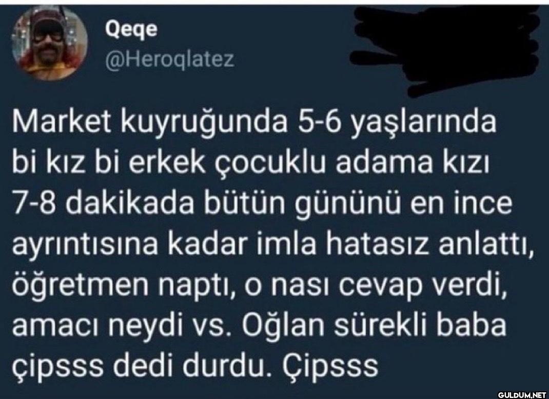 Market kuyruğunda 5-6...