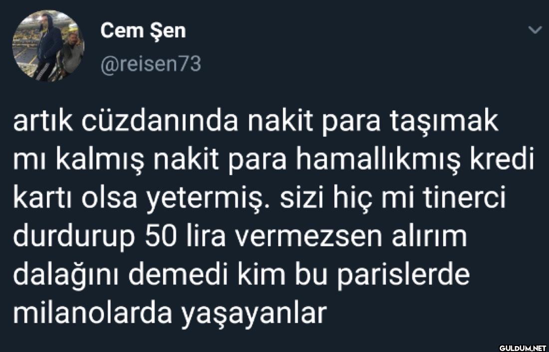 artık cüzdanında nakit...