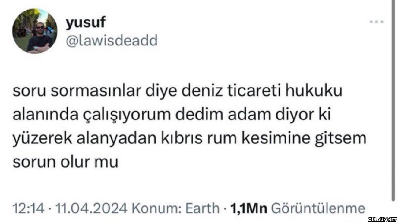 soru sormasınlar diye...