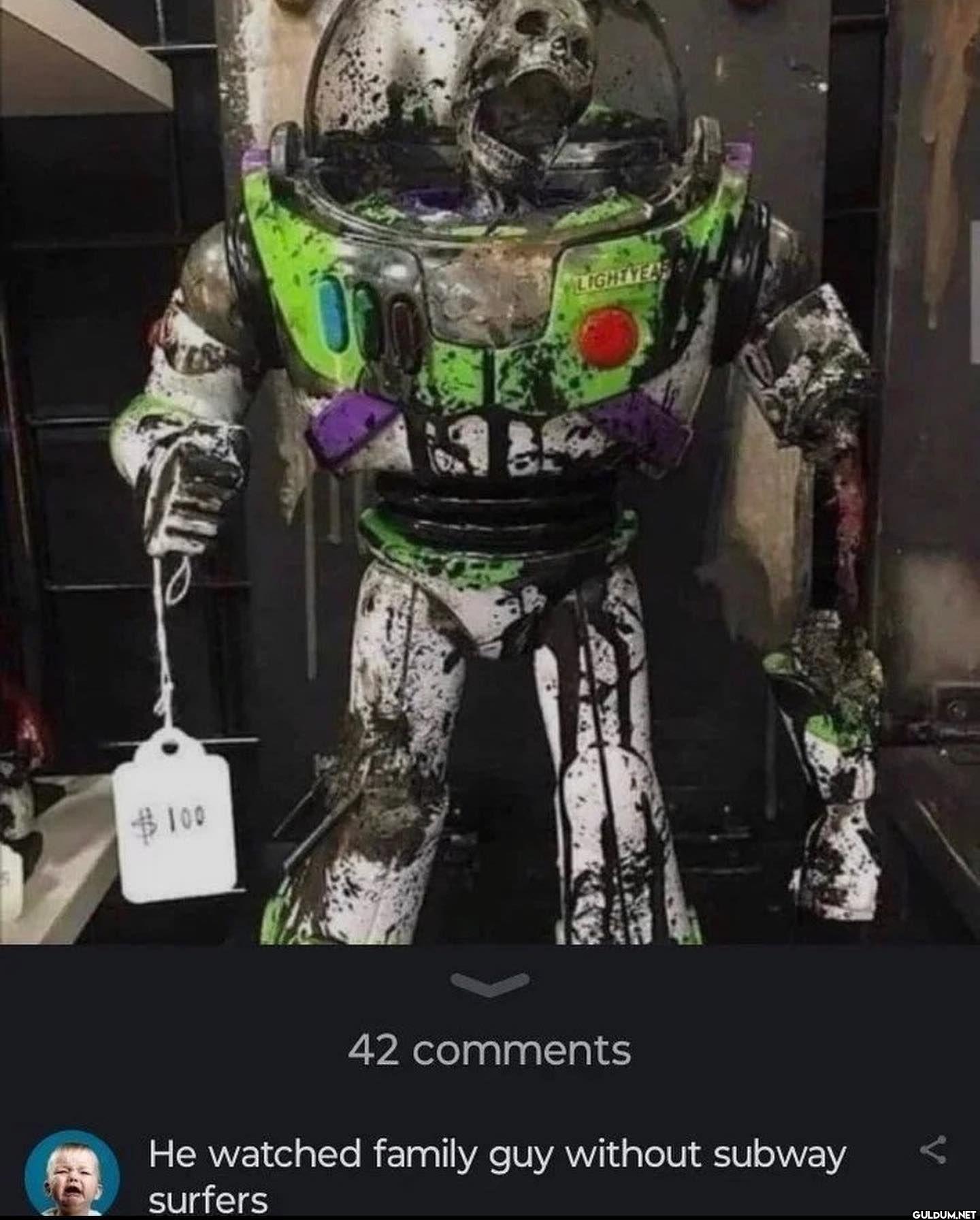 $100 LIGHTYEAS 42 comments...