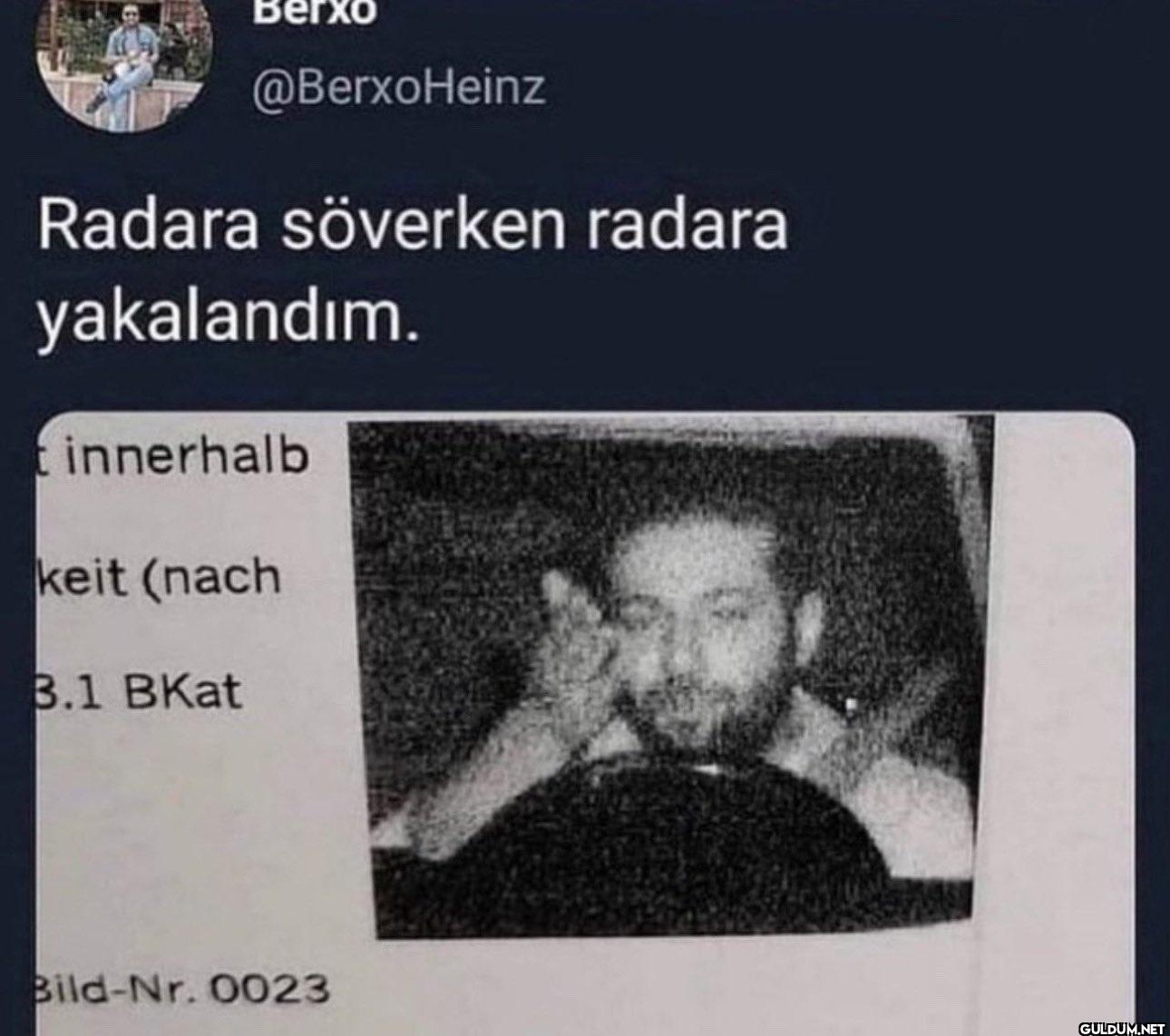 Radara söverken radara...
