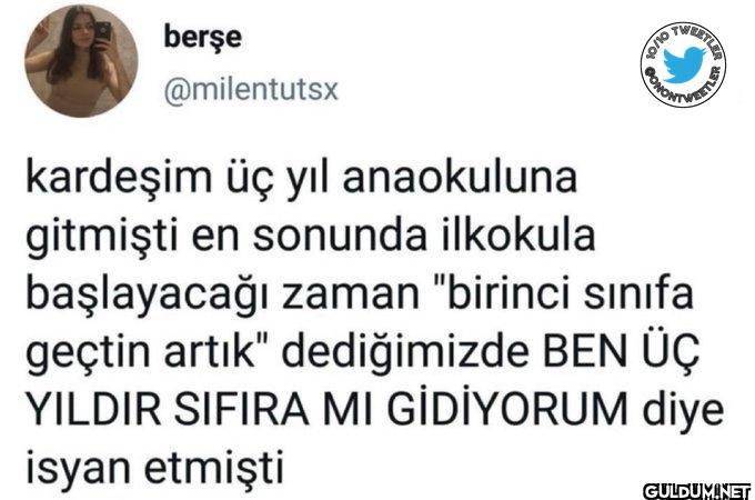 kardeşim üç yıl anaokuluna...