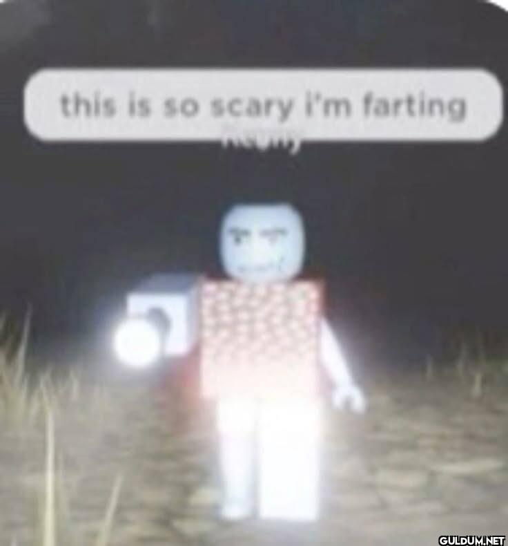this is so scary i'm farting