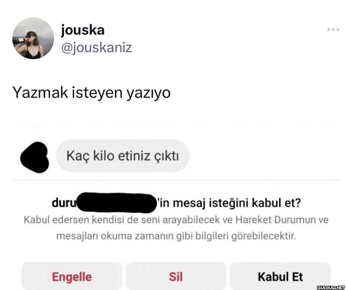 Yazmak isteyen yazıyo Kaç...