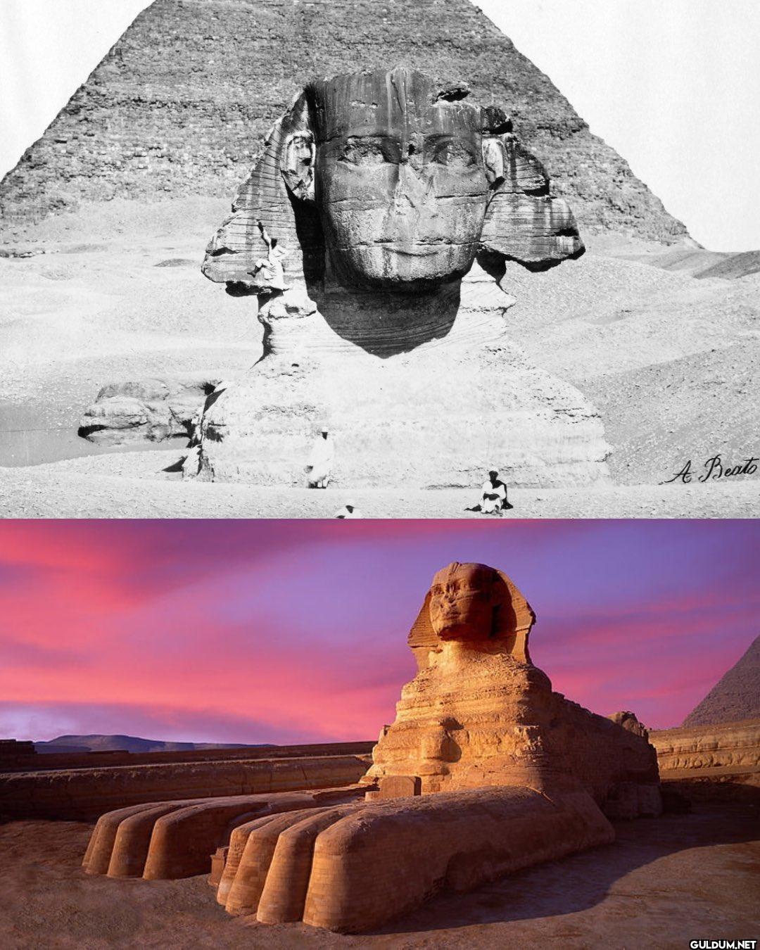 2. The Sphinx before and...