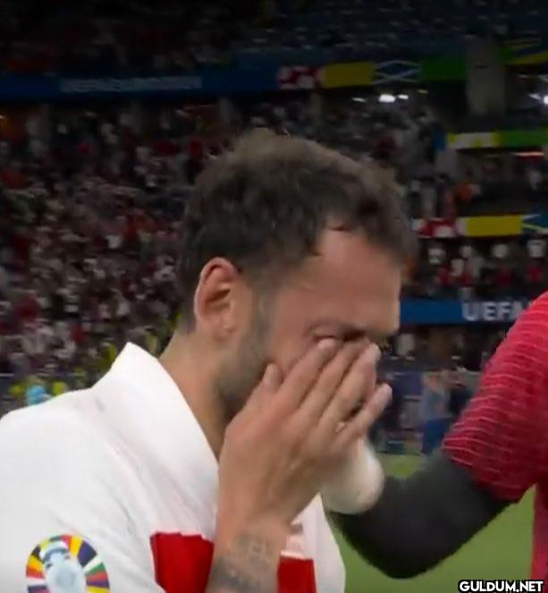 Hakan Çalhanoğlu, maç sonu...