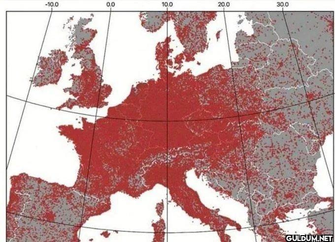 Every dot is a football...