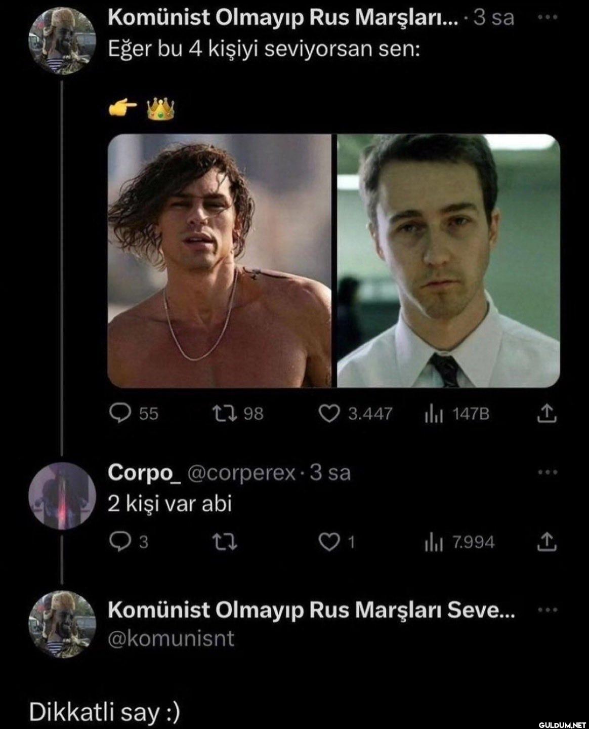Komünist Olmayıp Rus...