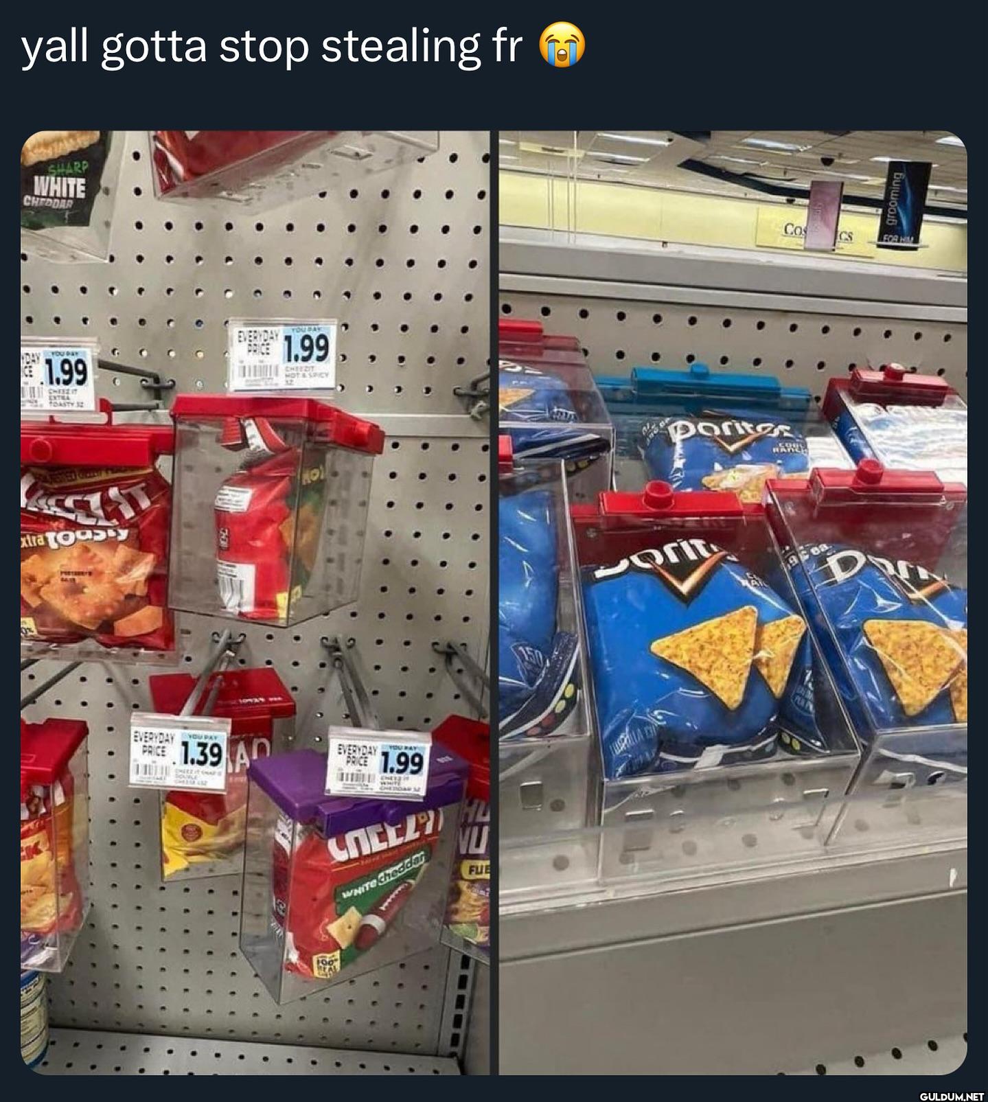 yall gotta stop stealing...