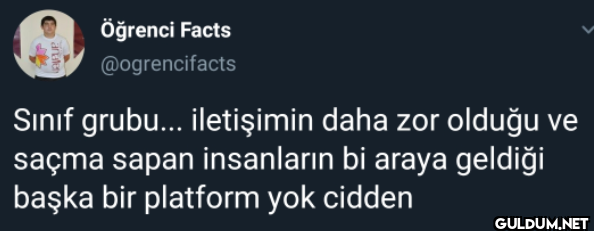 Sınıf grubu... iletişimin...