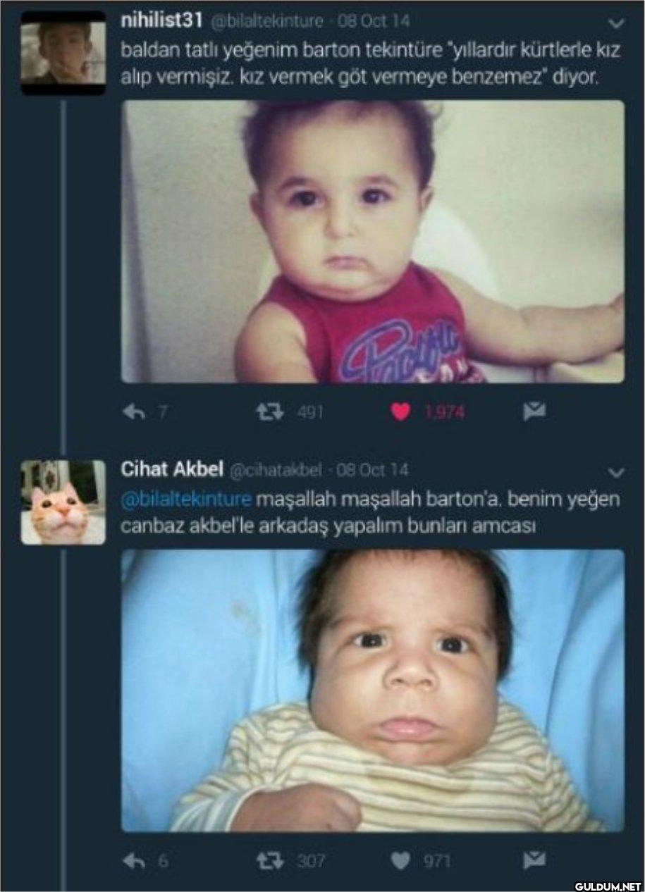 Oct 14 baldan tatlı...