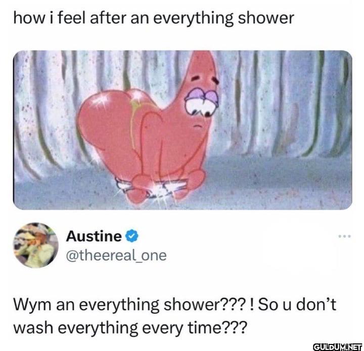 how i feel after an...