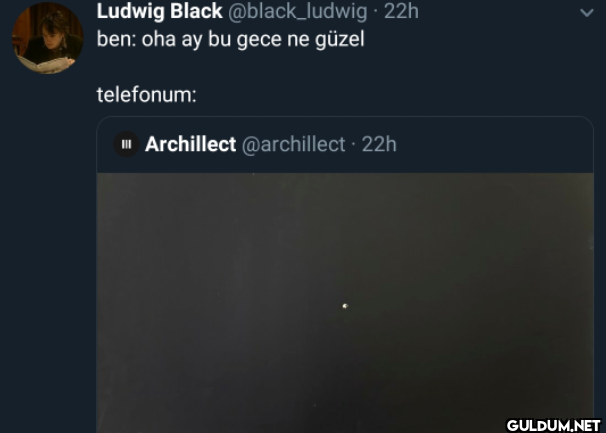 22h ben: oha ay bu gece ne...