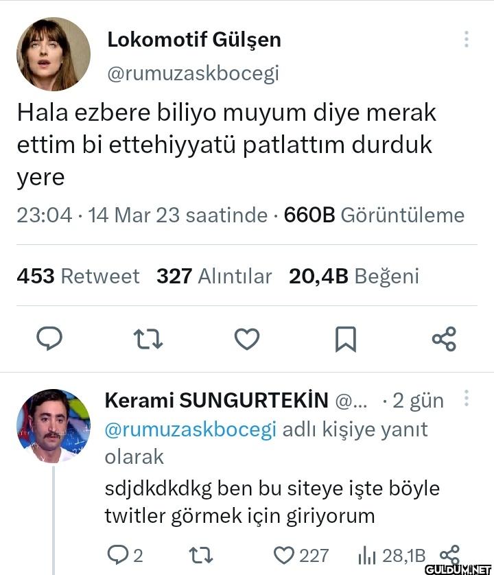 olaya gel, sizce de çok...