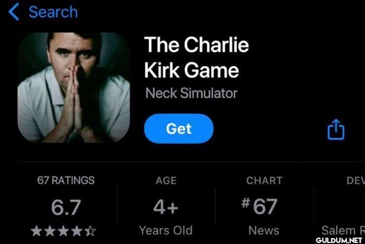 Search The Charlie Kirk...
