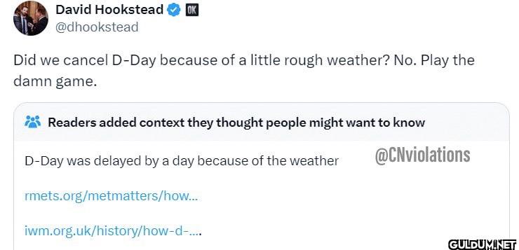 Did we cancel D-Day...