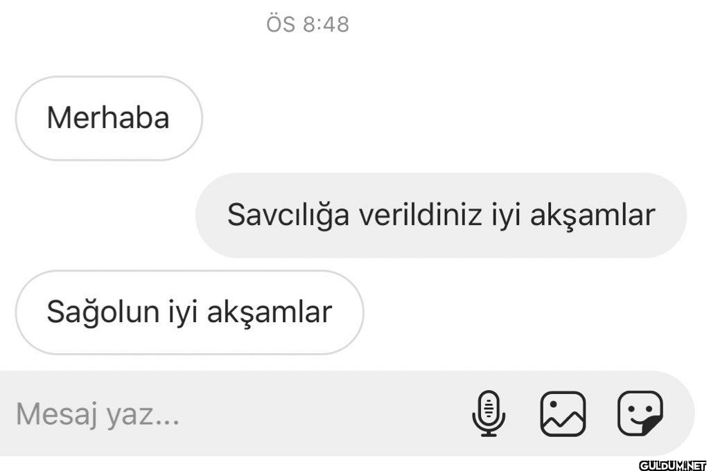ÖS Merhaba Savcılığa...