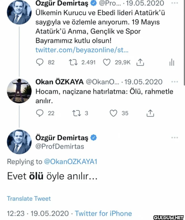 19.05.2020 Ülkemin Kurucu...