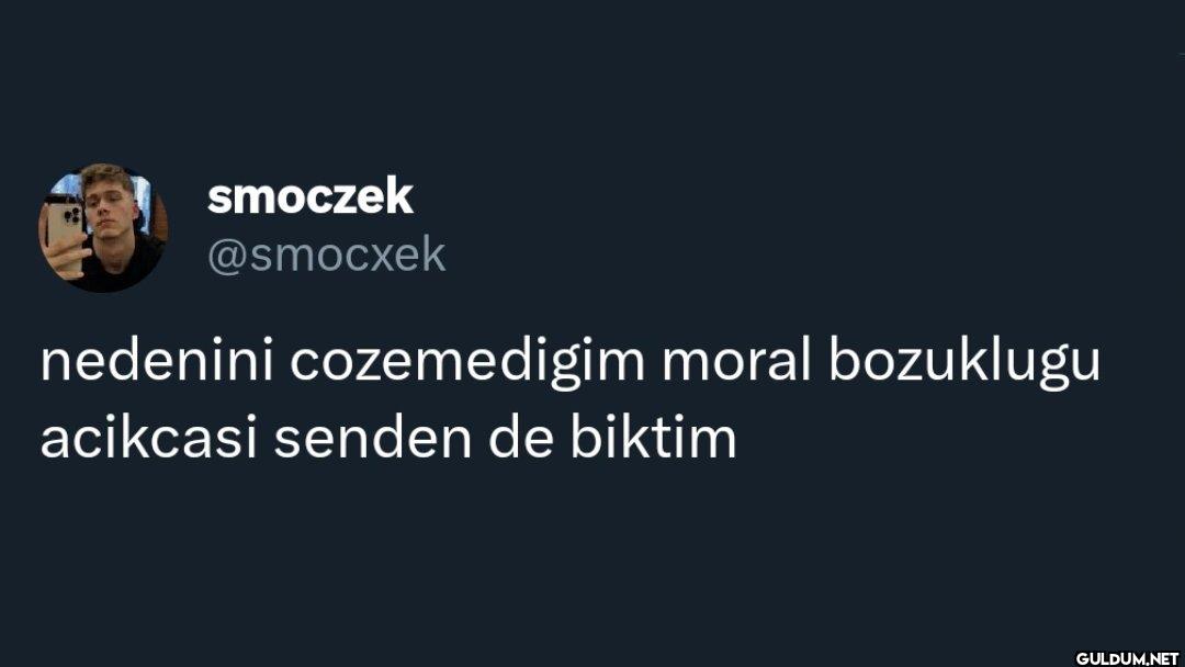 nedenini cozemedigim moral...