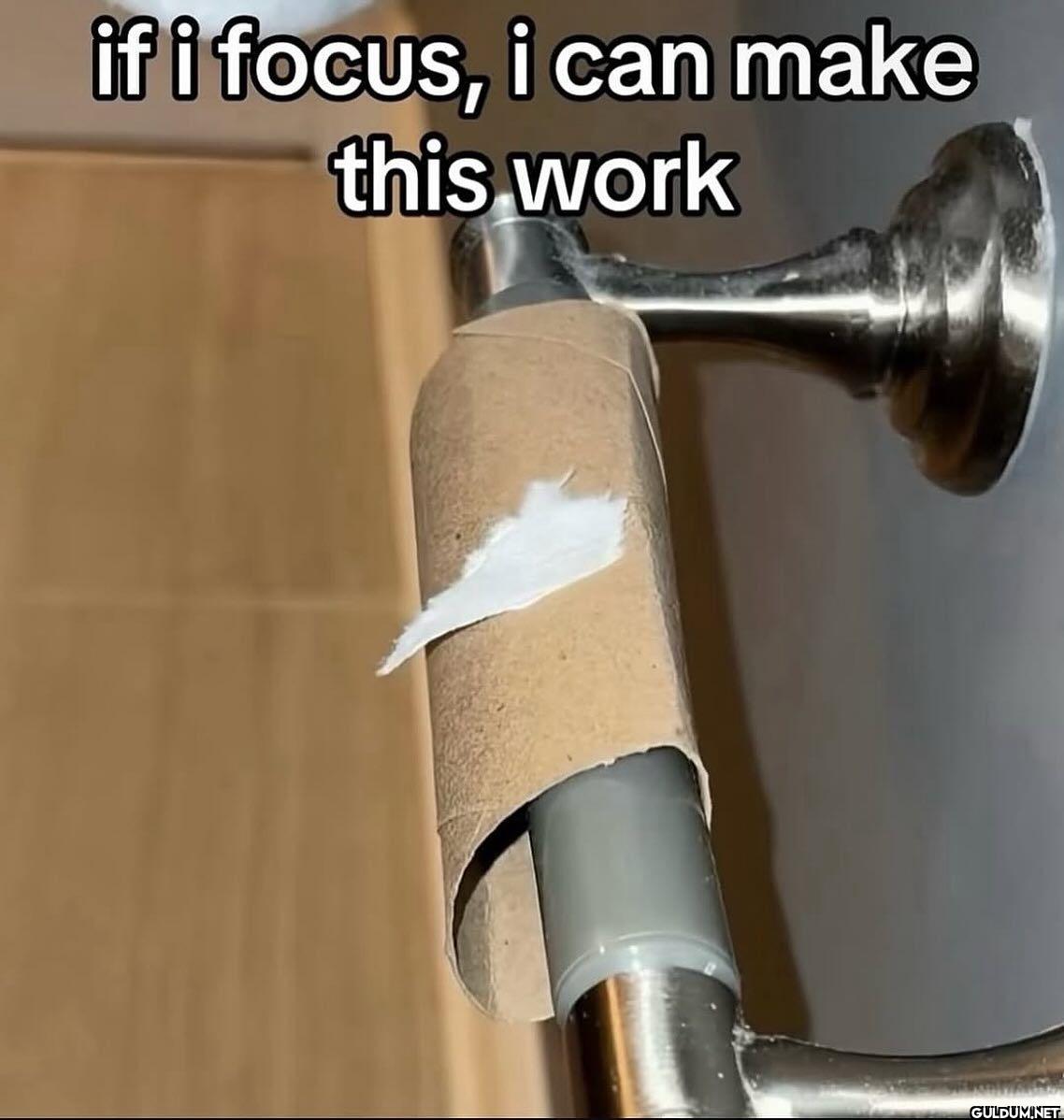 if i focus, i can make this work
