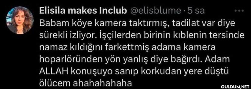 5 sa Babam köye kamera...