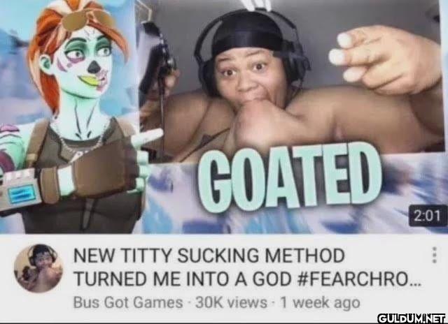 GOATED NEW TITTY SUCKING...