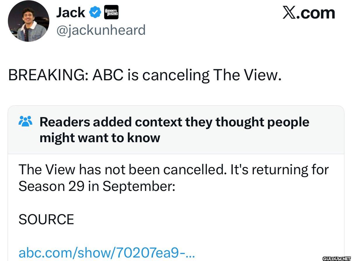 Unfortunately    Jack...