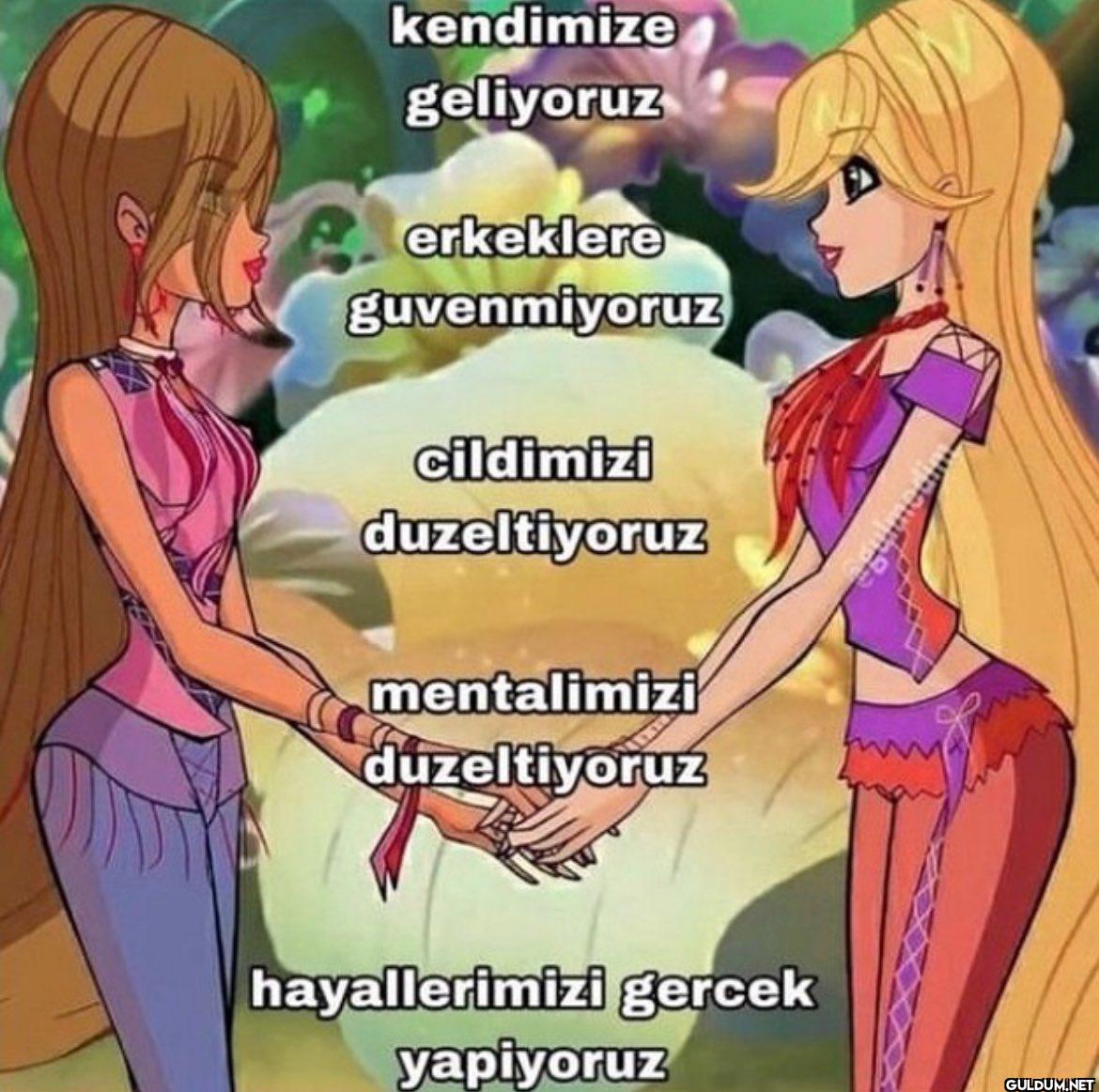 kendimize geliyoruz...