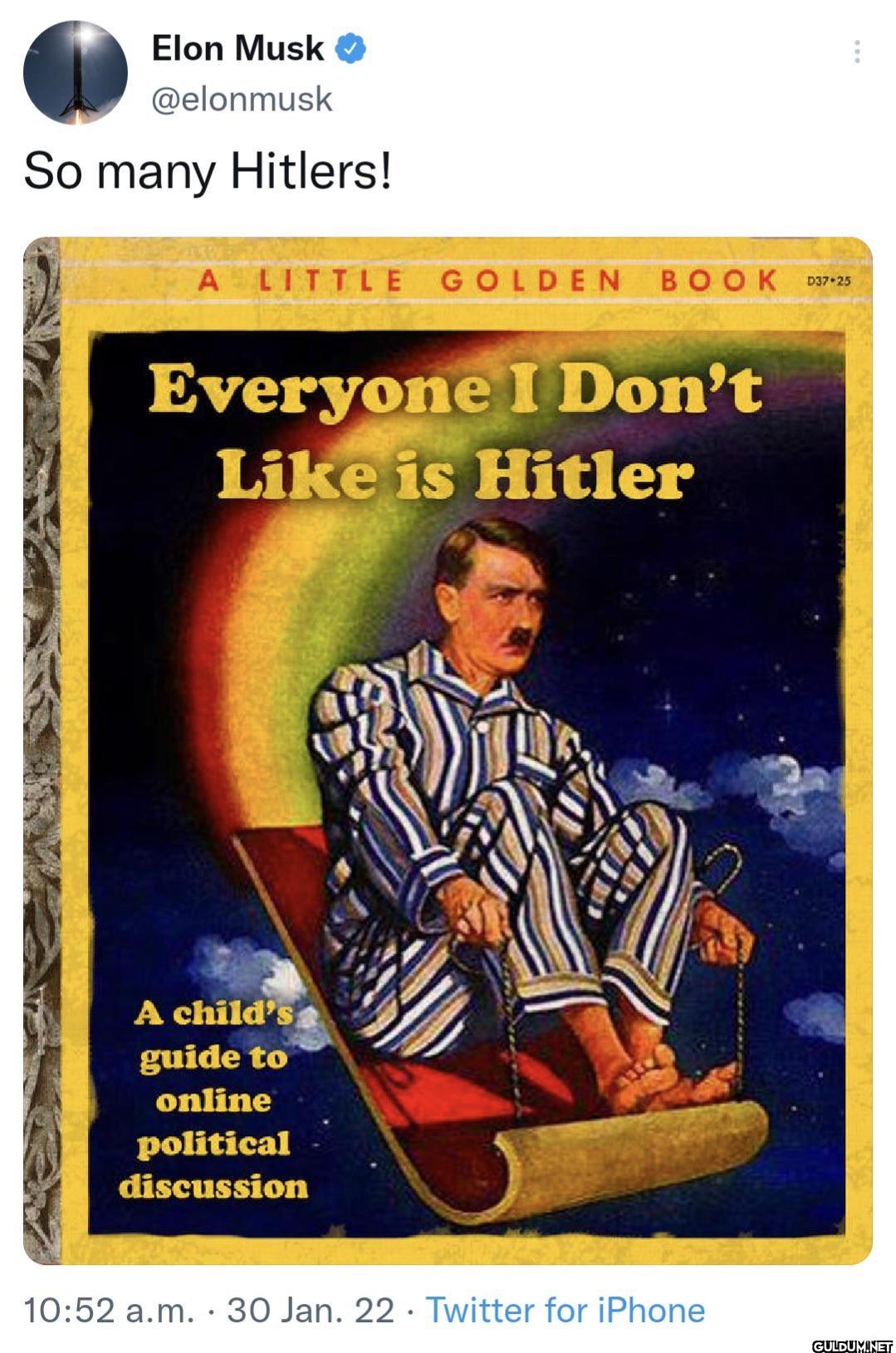 So many Hitlers! A LITTLE...