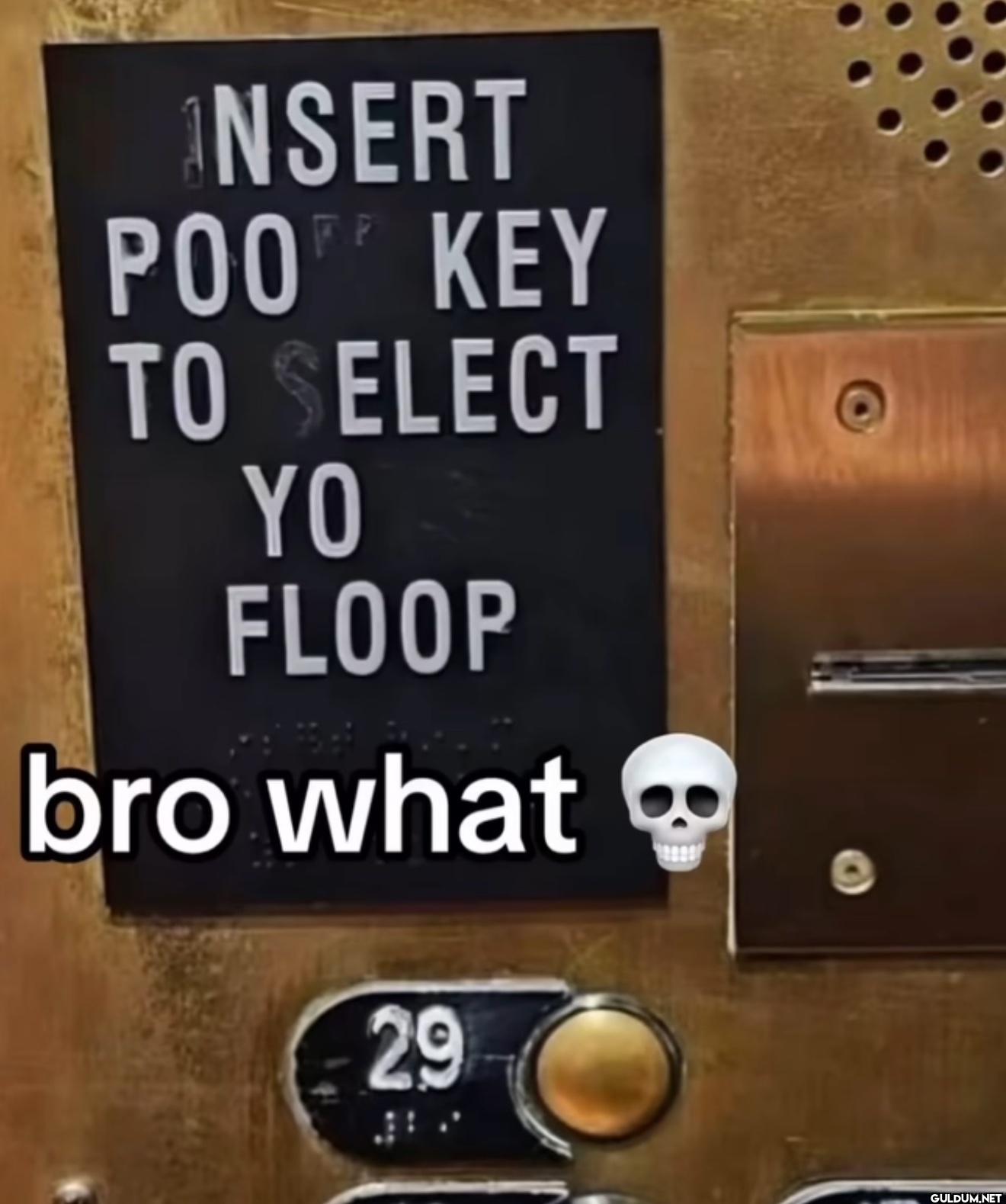 NSERT POOR KEY TO SELECT...