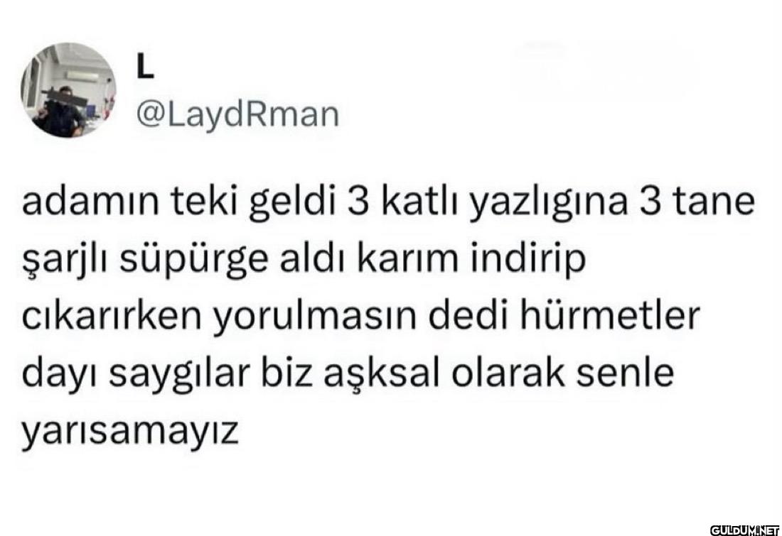 adamın teki geldi 3 katlı...